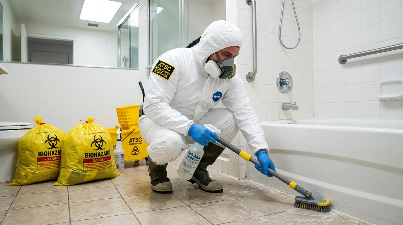 Decontamination equipment deployed for Blood Cleanup in Nephi